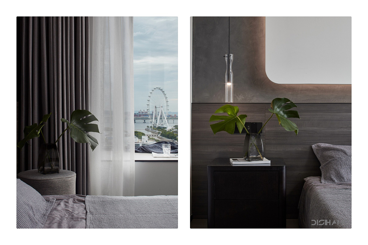 148㎡轻奢风,光影深浅下的生活感