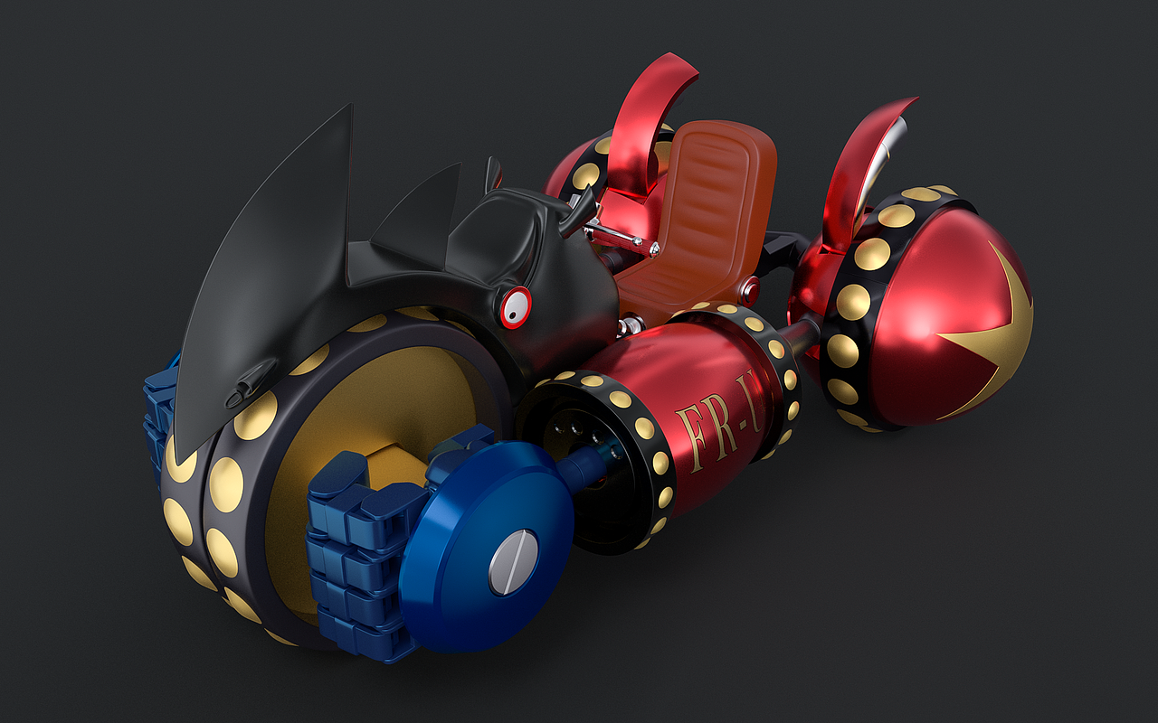 C4D-海贼王：弗兰奇将军（图ZMjA0NDE3MjYw） - 动画/影视 - 站酷设计师火星上de夜猫原创素材 - 站酷ZCOOL