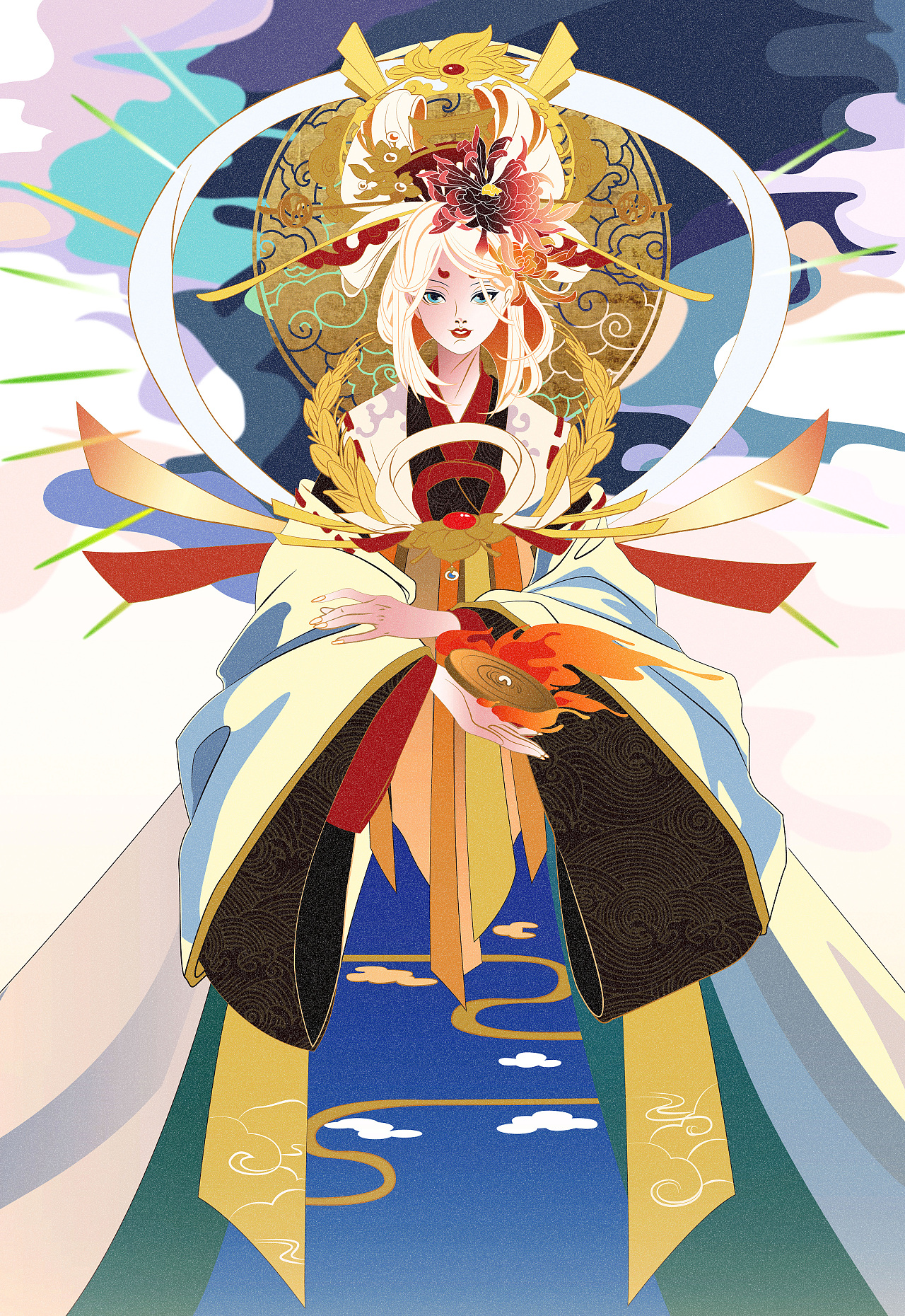 飞天女神
