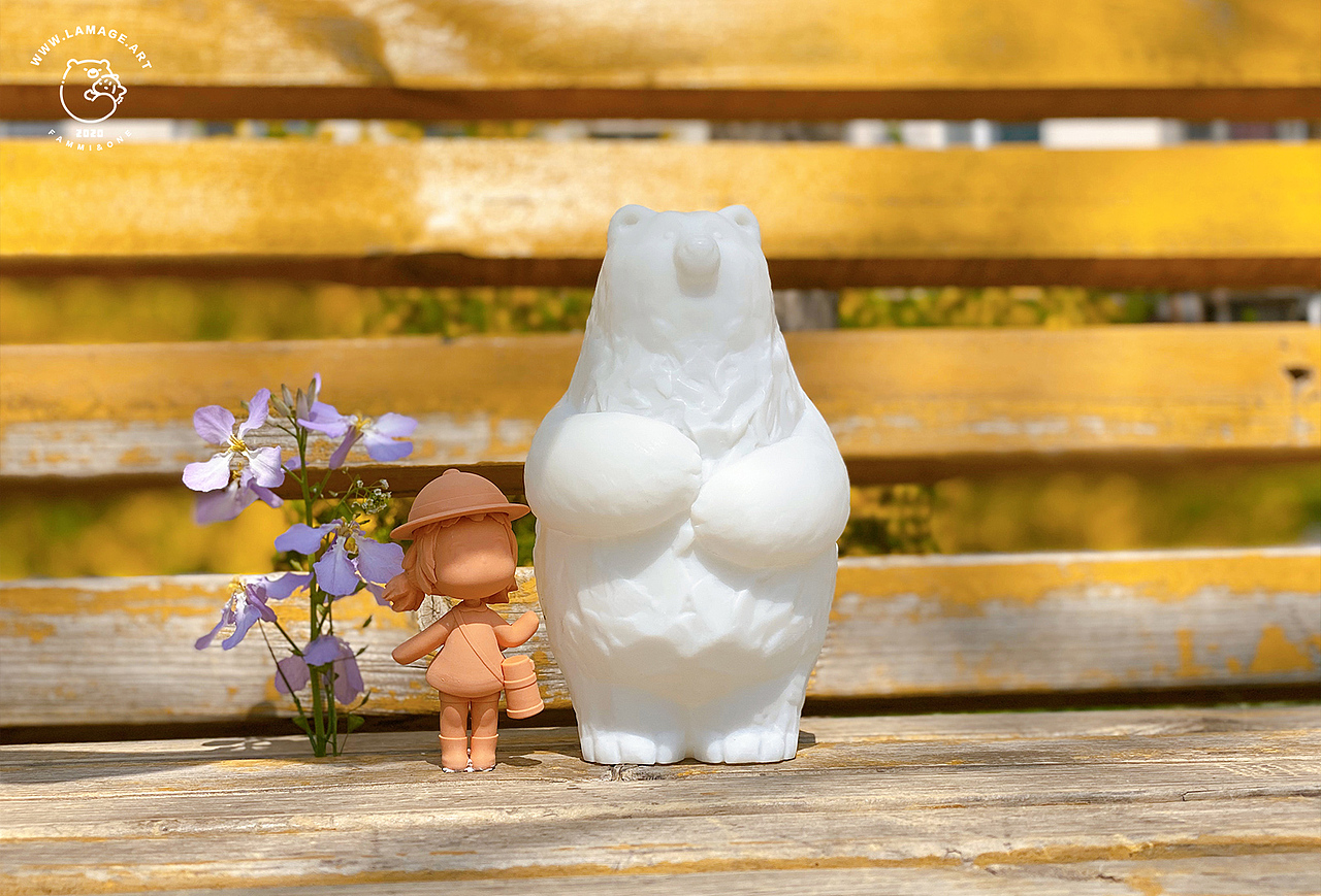 潮玩手办 |【Fammi】法米熊来了!一起迎接盛夏~