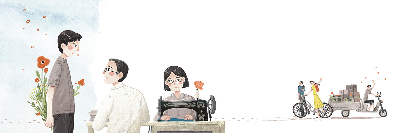 阿飞的花店 【儿童插画】