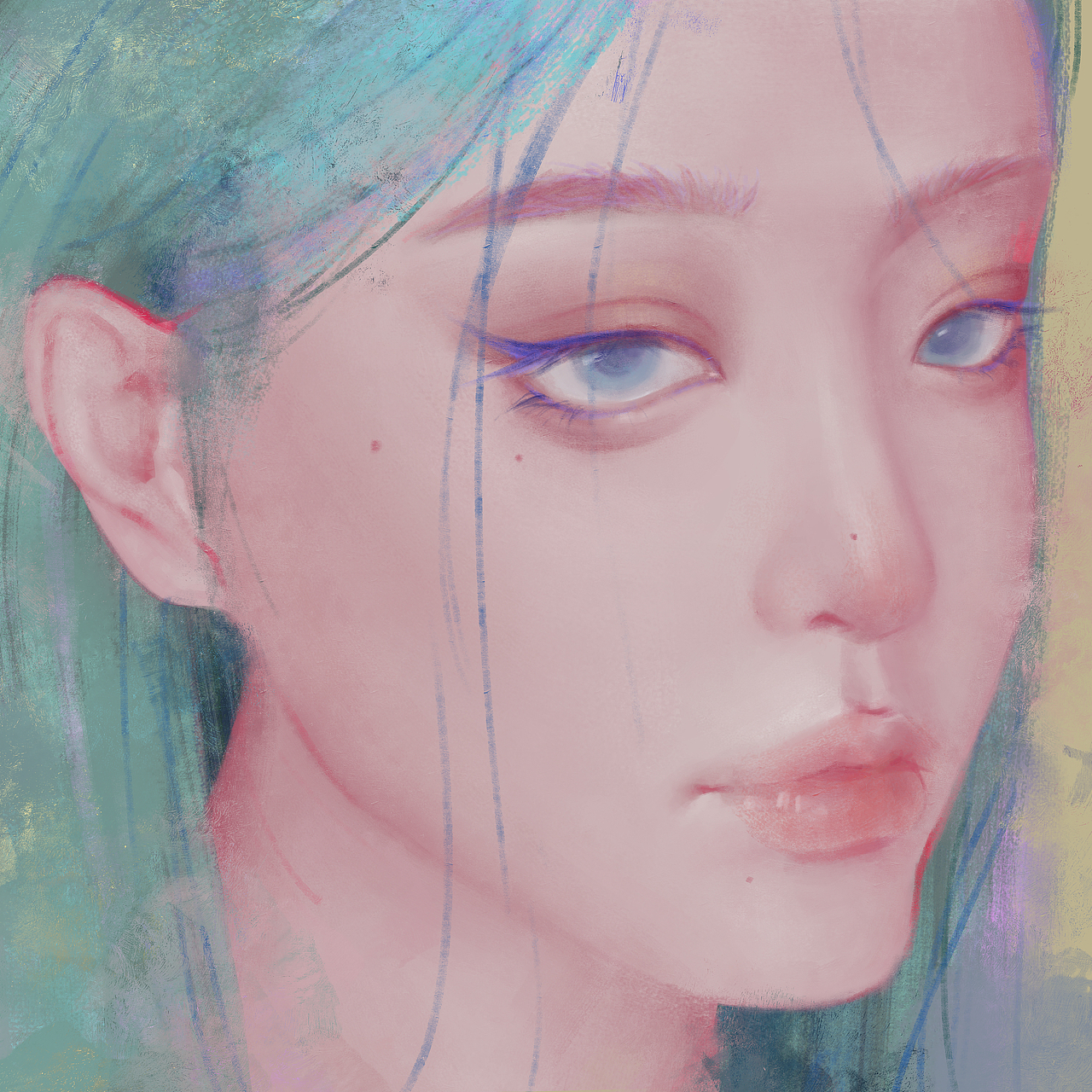 头像插画（图ZMjA1NTM4NTIw） - 艺术插画 - 站酷设计师ohnudehyuk原创素材 - 站酷ZCOOL