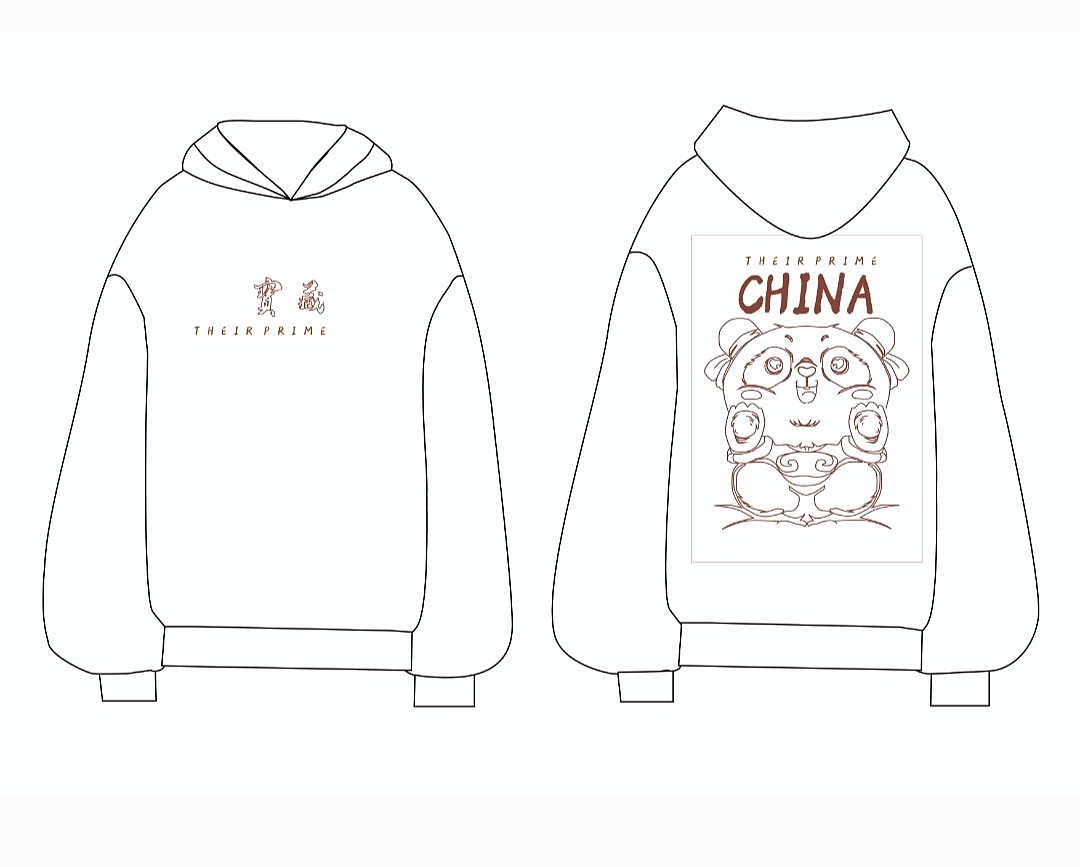 原创国潮their prime品牌卫衣|服装|休闲/流行服饰|喜欢服装的插画者