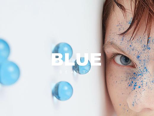 <忧郁的蓝> —美妆摄影