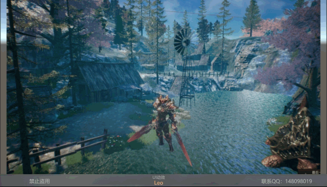 《全民奇迹2》罗兰创世录-界面UI动效风格设计