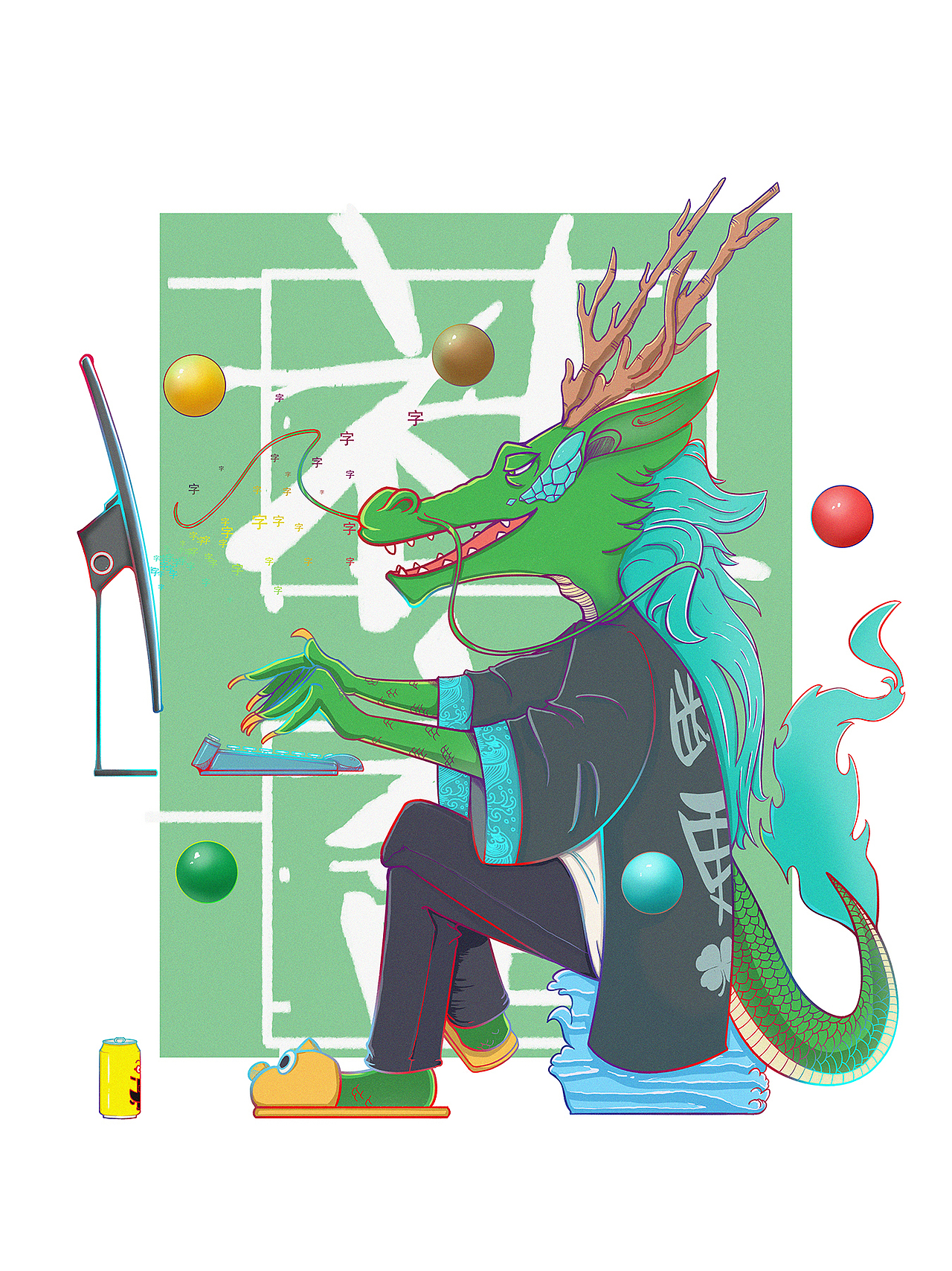 社畜-二期（圖ZMjA2Njc3OTU2） - 藝術(shù)插畫 - 站酷設(shè)計(jì)師葉謹(jǐn)言原創(chuàng)素材 - 站酷ZCOOL