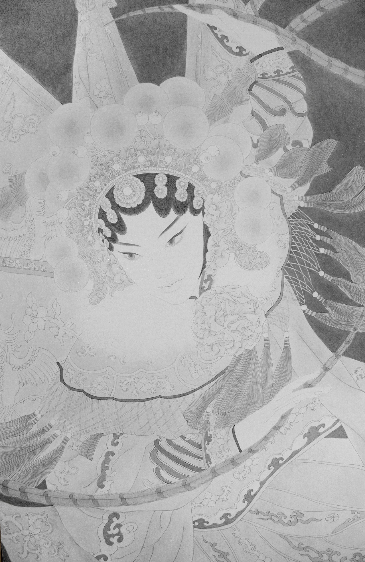 刀马旦|纯艺术|绘画|ruby可可 - 原创作品 - 站酷 (zcool)