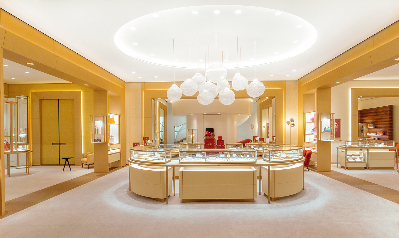 卡地亚北京国贸商城店|摄影|环境/建筑摄影|城市室内建筑摄影 - 原创