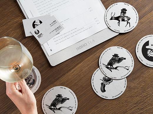 【HOHO TEA·好好找茶】核桃VI品牌形象设计