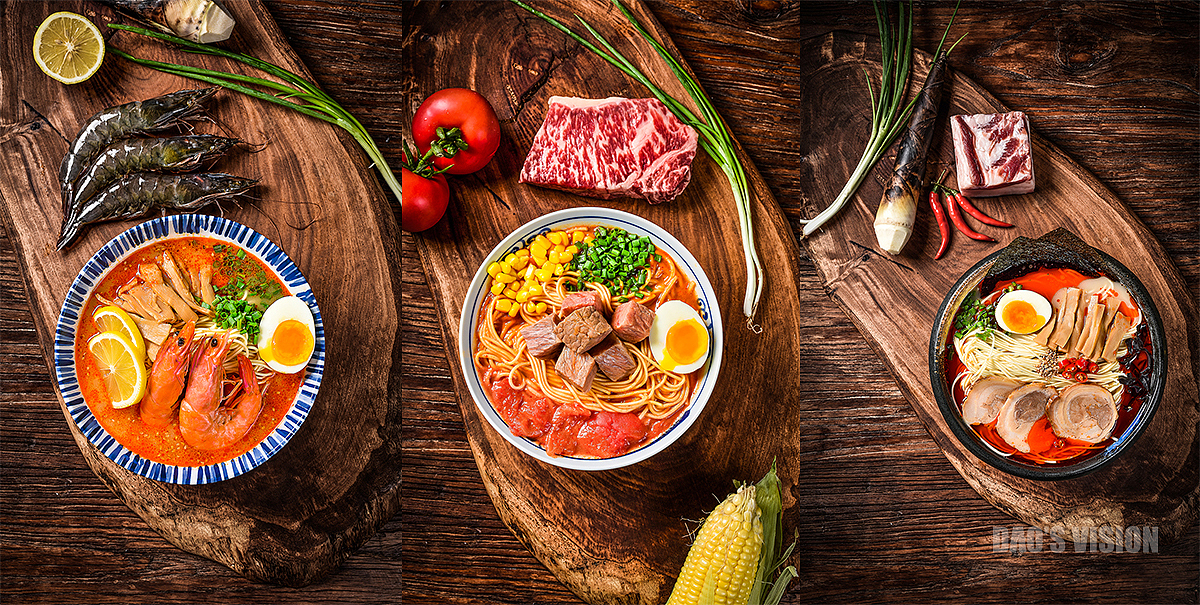 商拍案列|味美冠日式拉面 × 道影食摄艺术空间