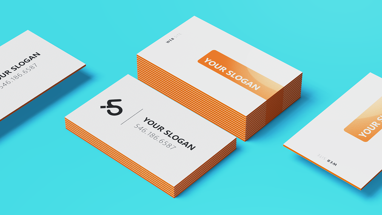 【3d 练习】名片样机