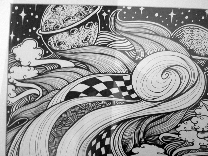 《博昂之星》一开手绘黑白画|纯艺术|绘画|傅淳强_原创作品-站酷zcool