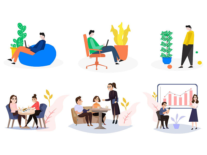 ui 插画（图ZMTM1OTYxMzMy） - 艺术插画 - 站酷设计师晴空万里333原创素材 - 站酷ZCOOL