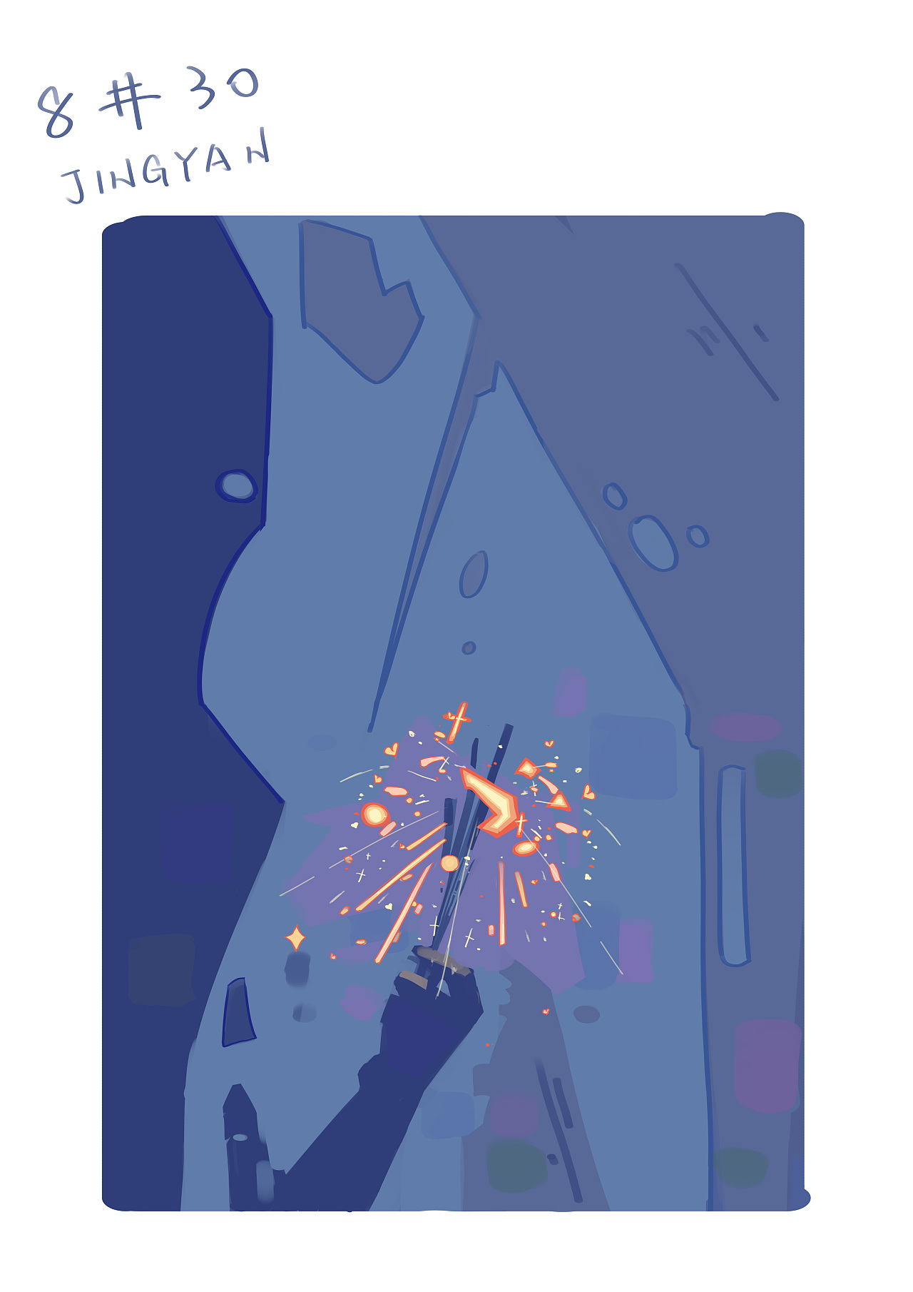 色彩日涂 10/30（图ZMjkwMzk3MTIw） - 创作习作 - 站酷设计师晶燕L原创素材 - 站酷ZCOOL