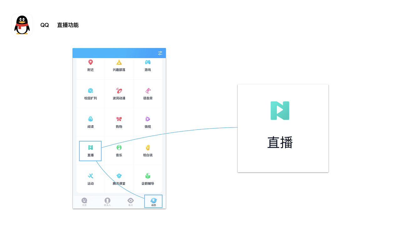 QQ与微博 app 直播的产品功能体验分析