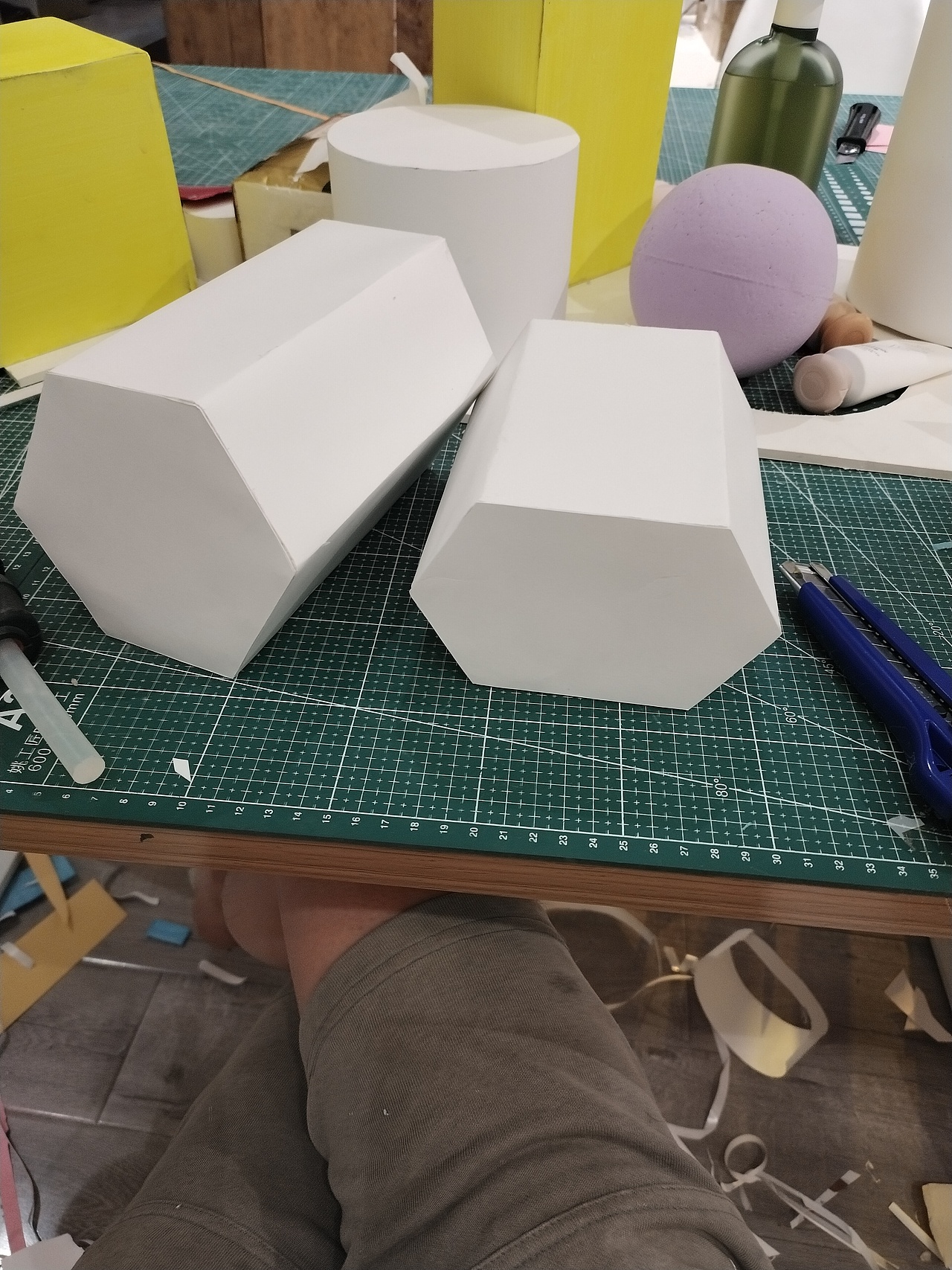 多边形的立柱体道具