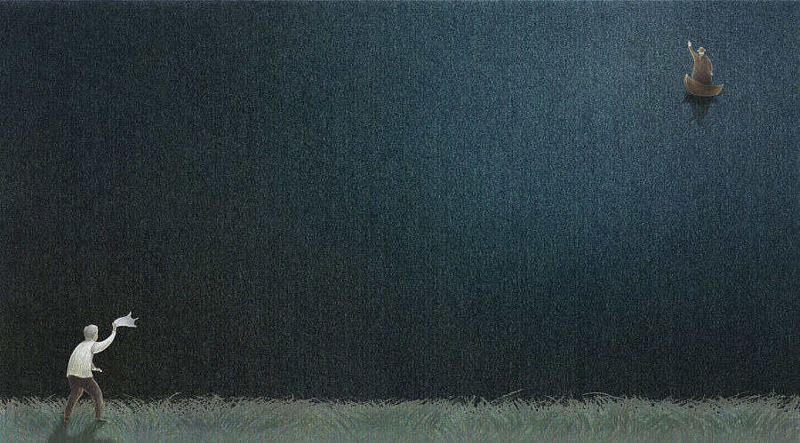 河的第三条岸#深圳大学#（图ZOTkyNTQ4OA==） - 艺术插画 - 站酷设计师张佳程原创素材 - 站酷ZCOOL