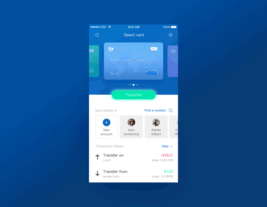 交通银行 UI 重设计（图ZNjczNTA5MDg=） - APP界面 - 站酷设计师gzhh原创素材 - 站酷ZCOOL