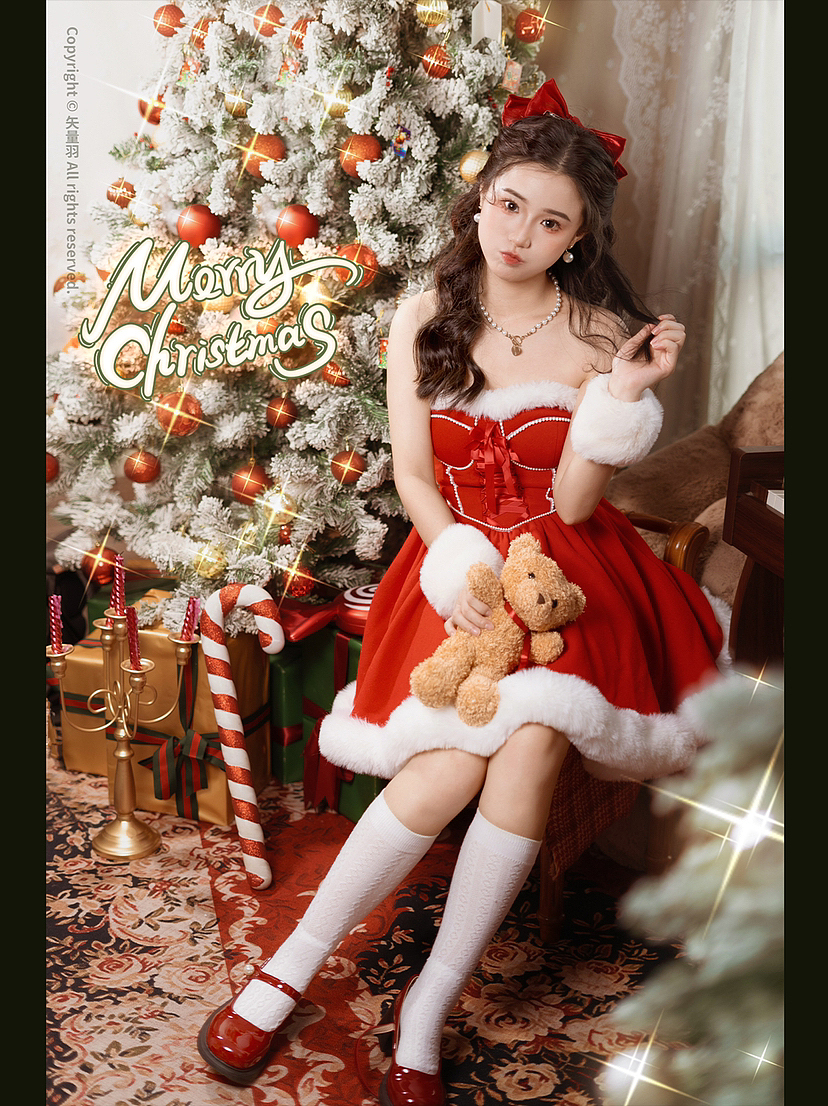 圣诞主题人像摄影