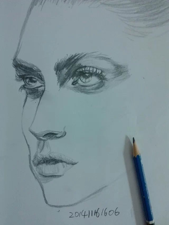 平日画的速写—人物篇—手绘本