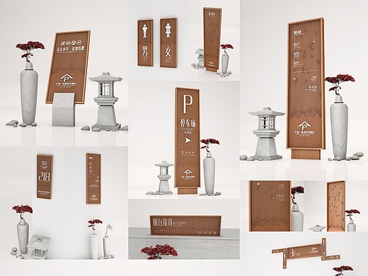 导视标识_创意设计作品图片素材-站酷zcool