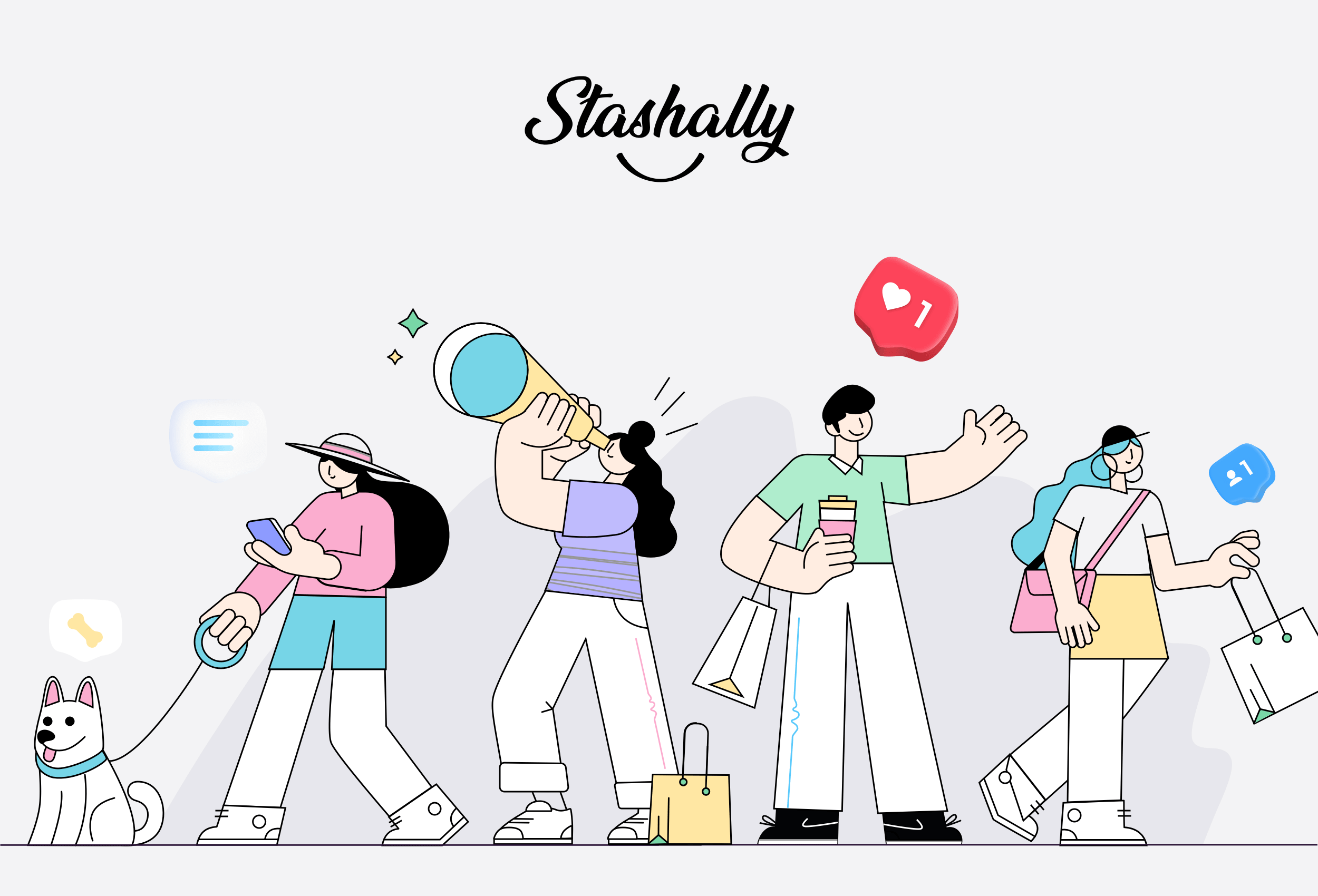 Stashally - 跨境電商社交平台（图ZMjUxNTgwMzg0） - APP界面 - 站酷设计师赵威G原创素材 - 站酷ZCOOL