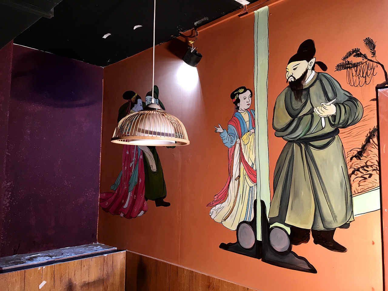 酒馆|插画|新锐潮流插画|壁尚手绘贵州墙绘 - 原创作品 - 站酷 (zcool