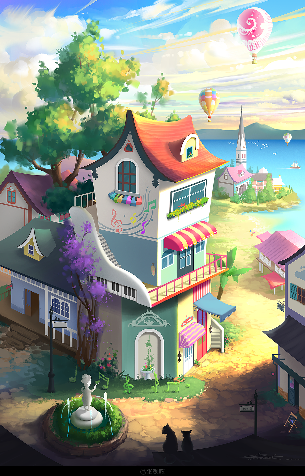 2018年绘画作品集（图ZMTQwMTU3Mzg0） - 商业插画 - 站酷设计师张观政原创素材 - 站酷ZCOOL