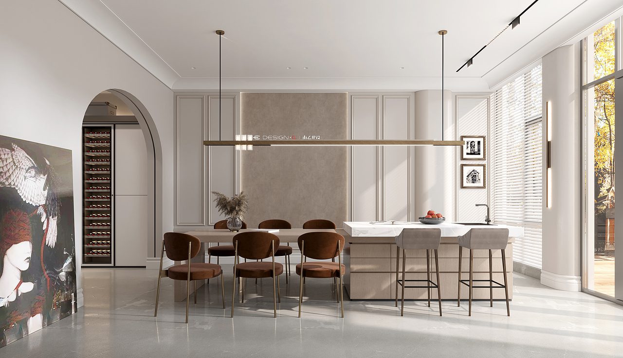 山乙山合｜长沙龙湖原著别墅（图ZMjA2MjgwMjk2） - 家装设计 - 站酷设计师山乙山合原创素材 - 站酷ZCOOL