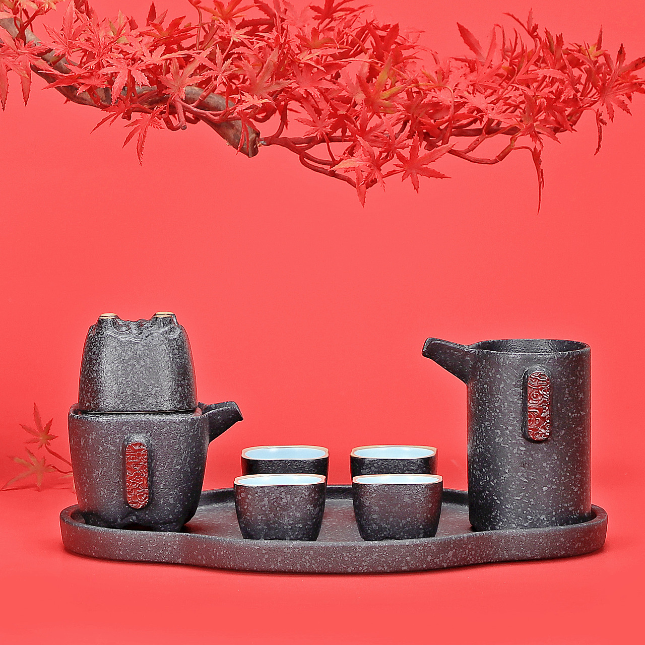 青岩鼎·大好河山【送镇宅辟邪的茶器】