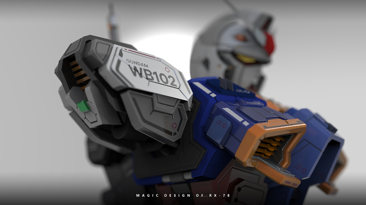 元祖高達(dá)R78（圖ZMjU1OTU4MDI4） - 機(jī)械/交通 - 站酷設(shè)計師季初DEMON原創(chuàng)素材 - 站酷ZCOOL