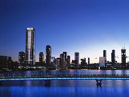 深圳湾人才公园夜景