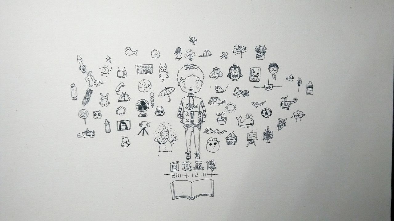 绘画涂鸦的生活——浪子.鱼（图ZMjQ0NjU0MTY=） - 新锐潮流插画 - 站酷设计师浪子敏杰原创素材 - 站酷ZCOOL
