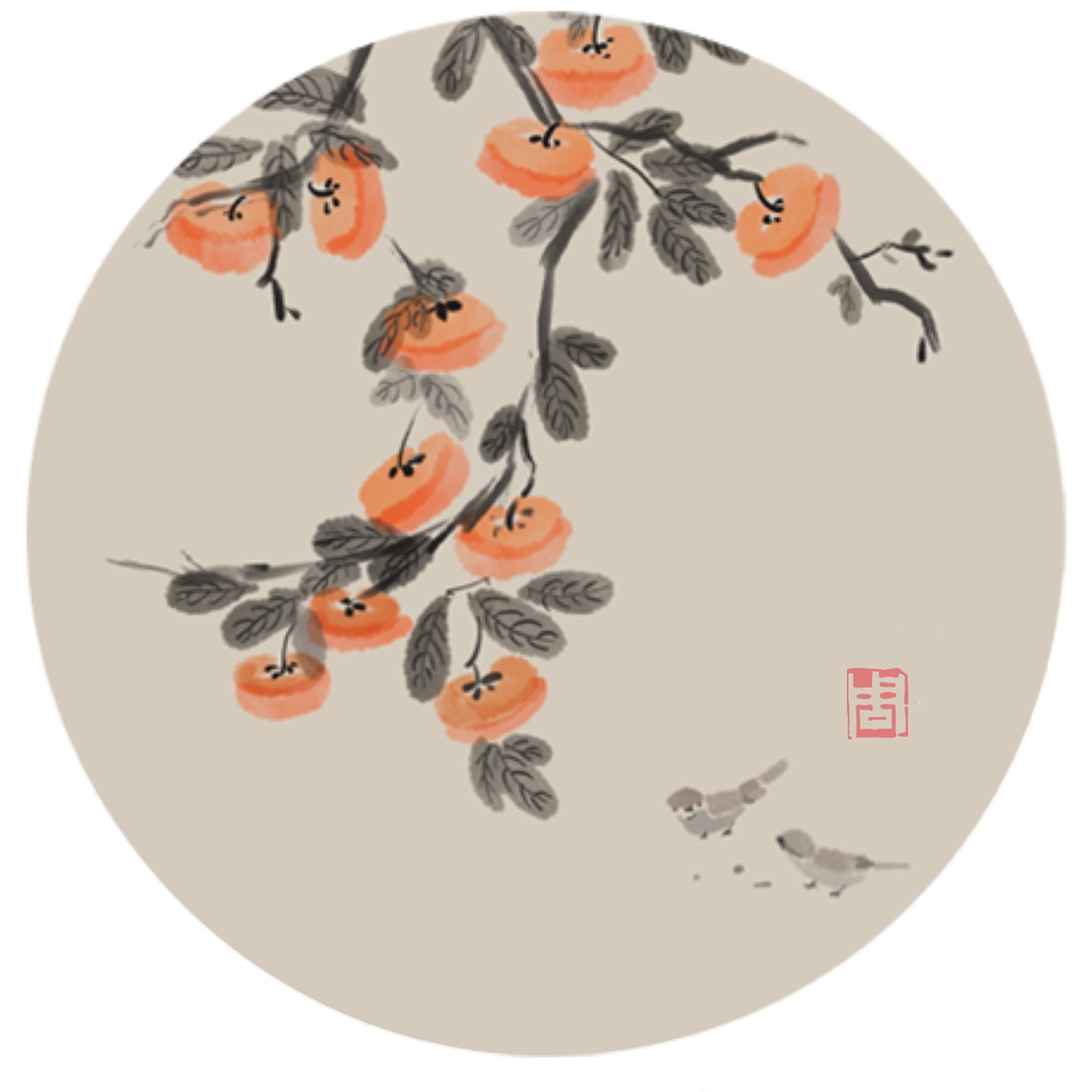 插画国风（图ZMTUyOTA4NTIw） - 艺术插画 - 站酷设计师西瓜可乐冰淇淋原创素材 - 站酷ZCOOL