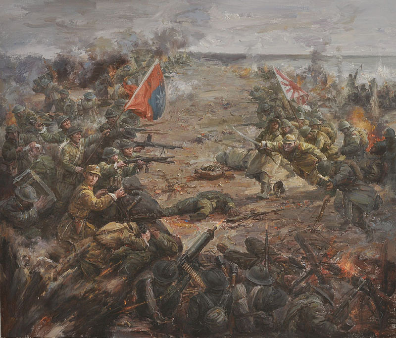 钟强油画作品欣赏