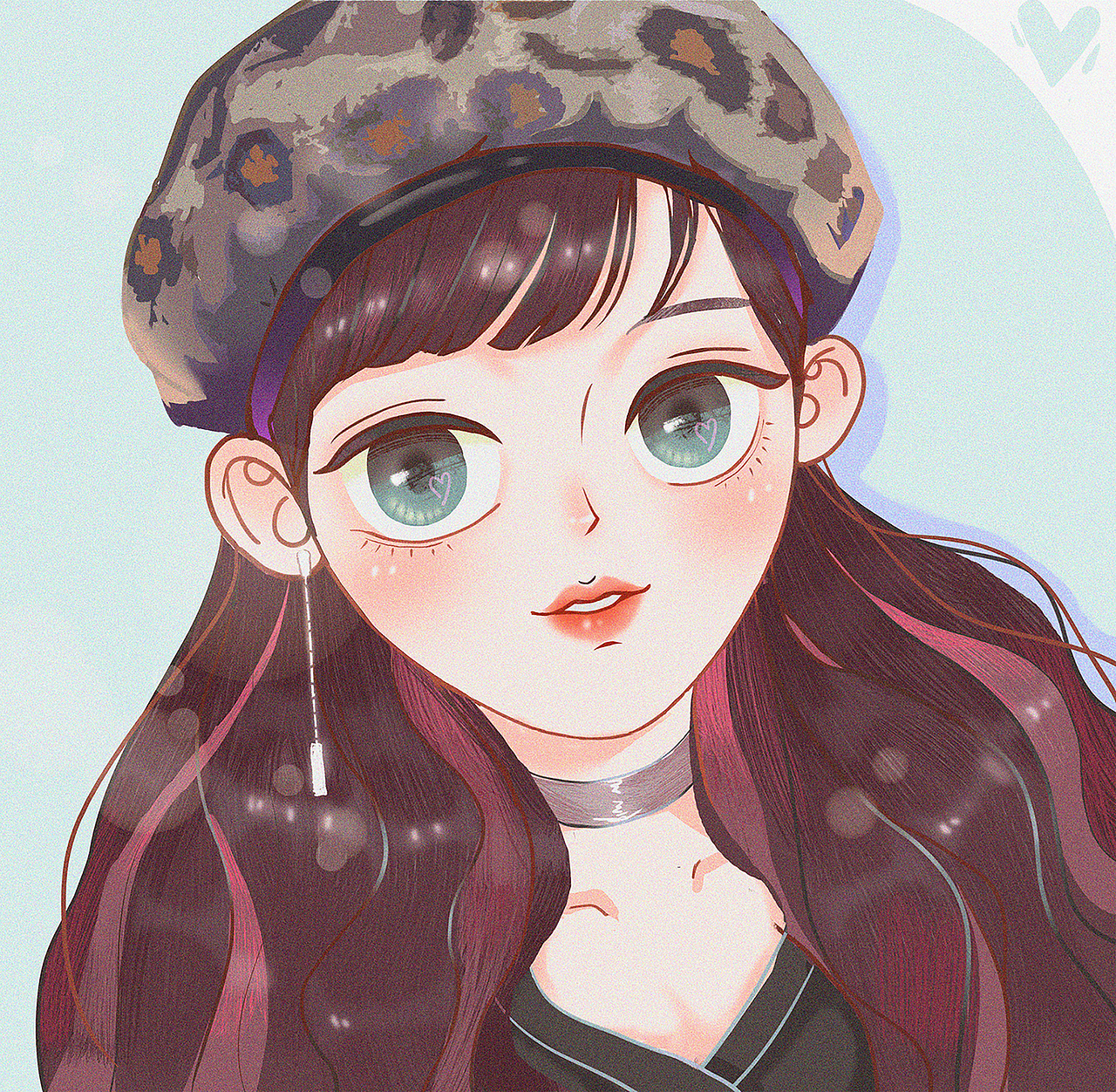 一颗少女心（图ZMTU4NzI0NzY4） - 新锐潮流插画 - 站酷设计师七月Evelyn原创素材 - 站酷ZCOOL