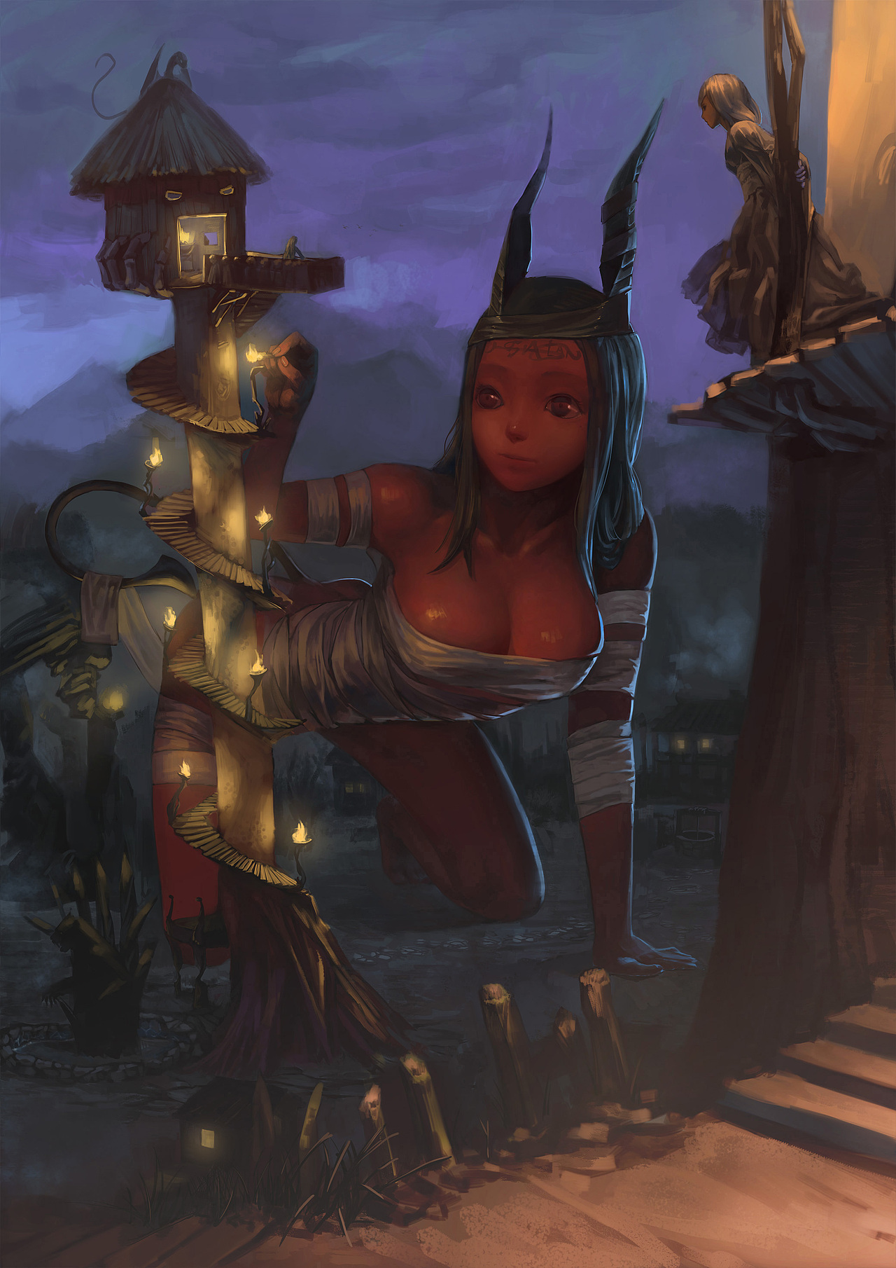 点灯之灵（黑夜的巨大秘密）