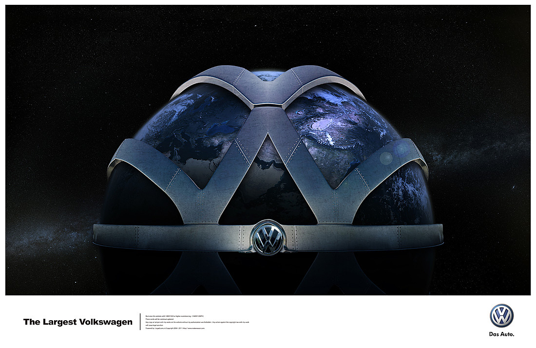 The Largest Volkswagen（图ZNTMxMzE0OA==） - 宣传物料 - 站酷设计师zlk0254原创素材 - 站酷ZCOOL