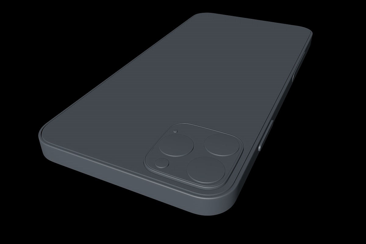 c4d模型苹果12手机模型iphone12手机模型