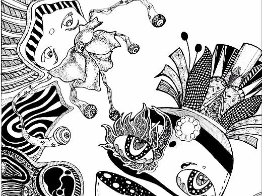 红楼游梦插画设计（原画）