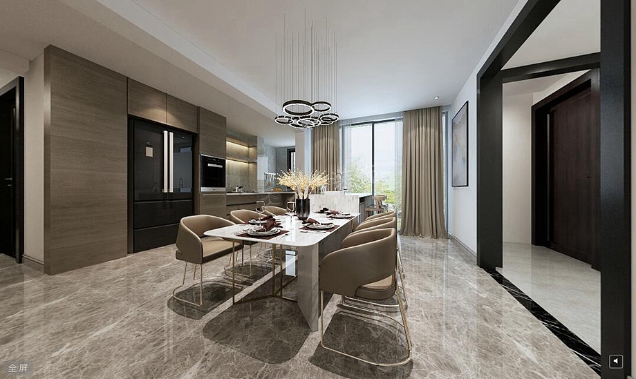 龙湖春森彼岸装修,重庆江北春森4期洋房户型设计方案图