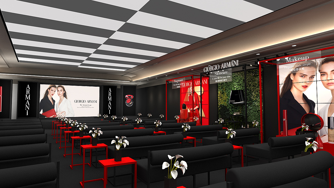 欧莱雅集团2018年度retailer meeting 阿玛尼&碧欧泉（图ZMTQxMTQ0NDg0） - 展陈设计 - 站酷设计师f110blizzard原创素材 - 站酷ZCOOL