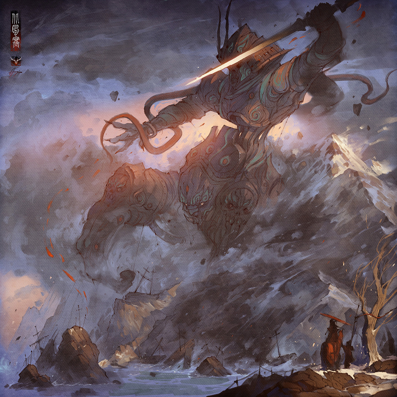 出云志-北风寒（图ZNDE4MDk3NTI=） - 概念设定 - 站酷设计师TRYLEA原创素材 - 站酷ZCOOL