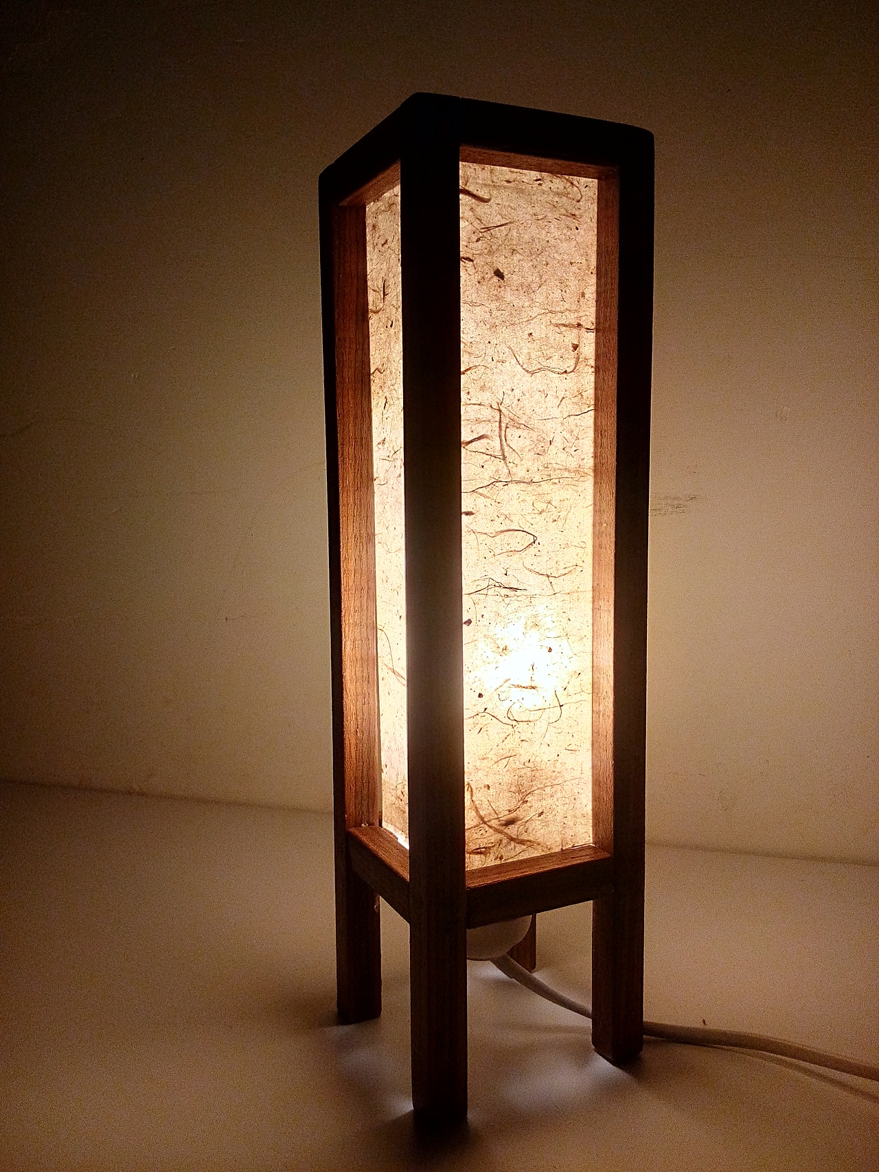 榫卯台灯木台灯