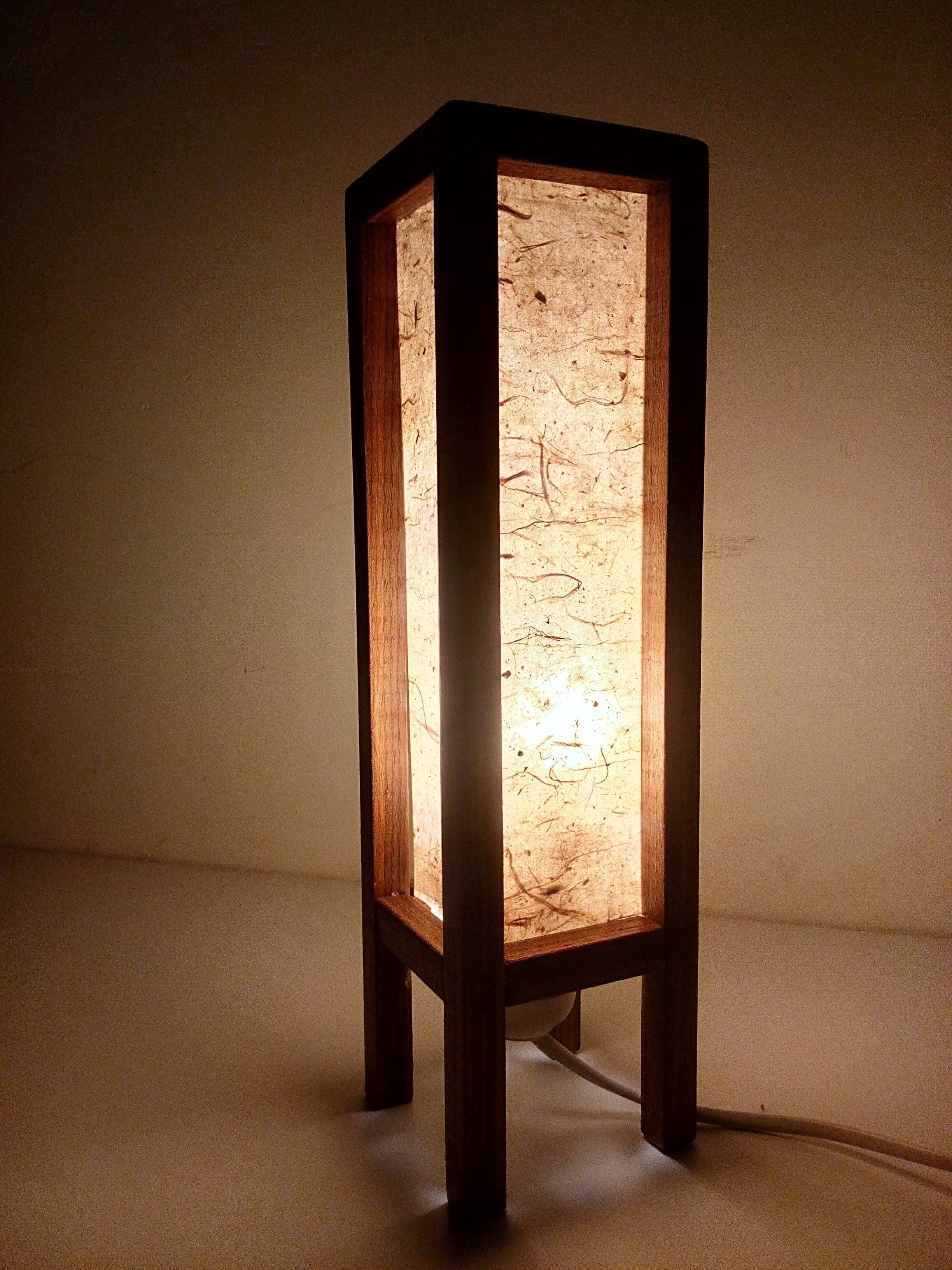 榫卯台灯——木台灯