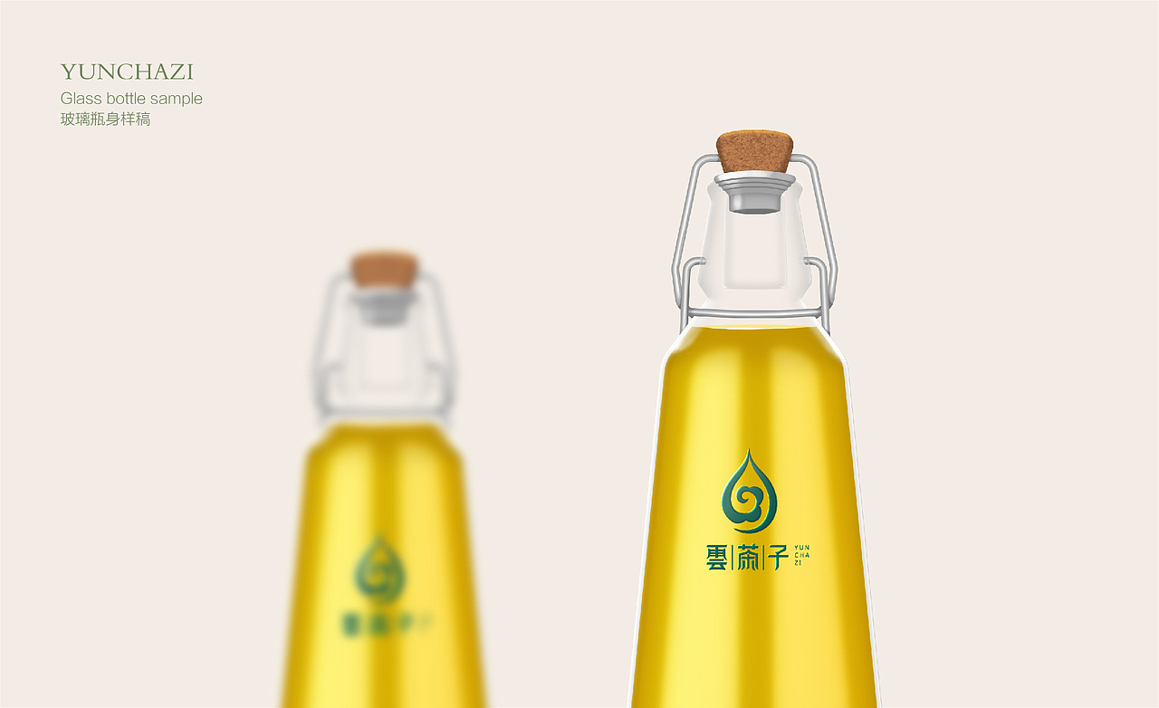 「山茶油品牌」YUNCHAZI · 品牌标志设计（图ZMTA4OTAyMjA4） - Logo - 站酷设计师桃白白阿原创素材 - 站酷ZCOOL