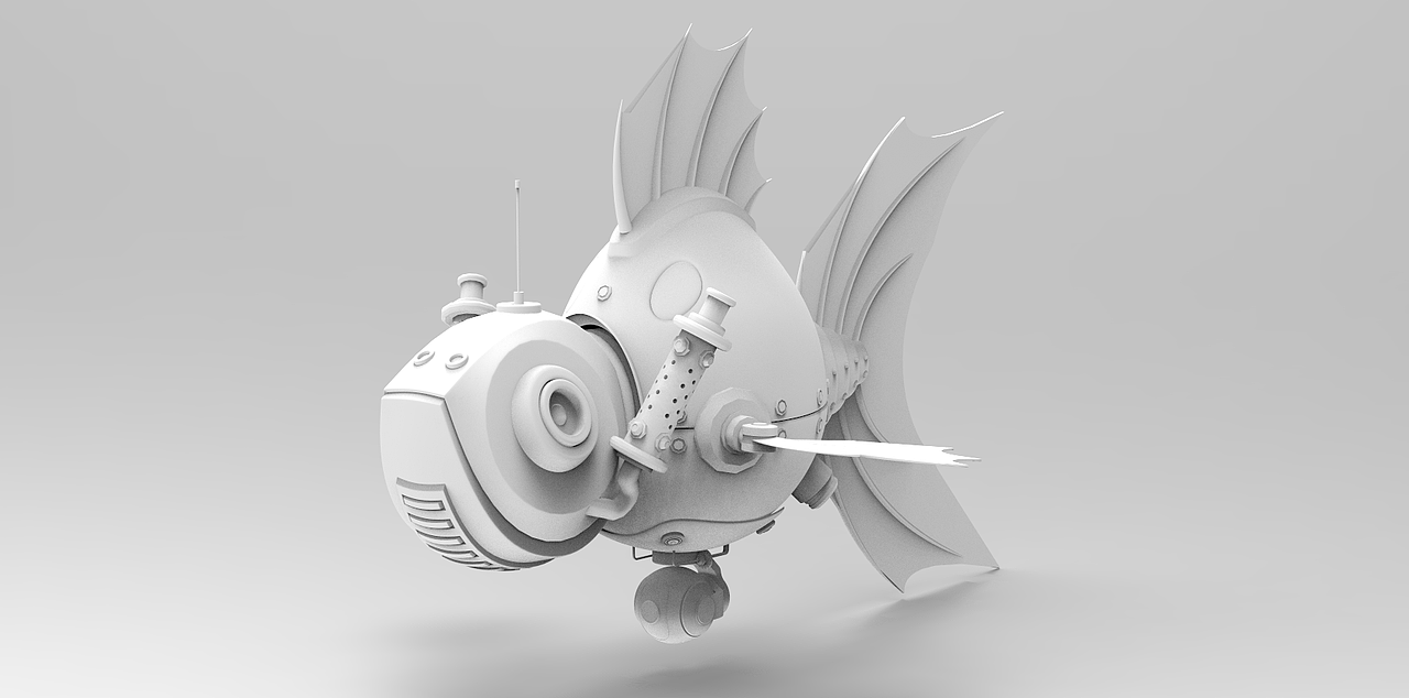 未来玩具--机械金鱼