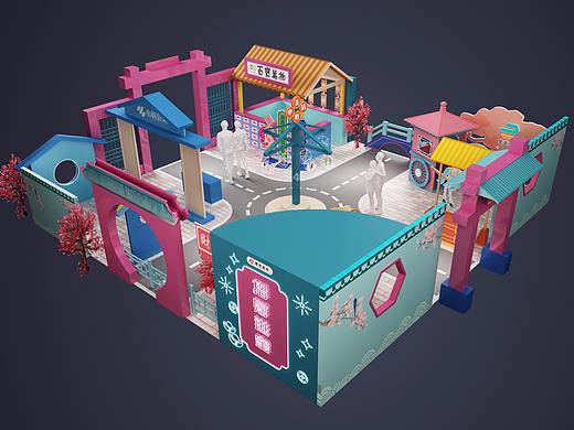 “美好生活+”活动美陈