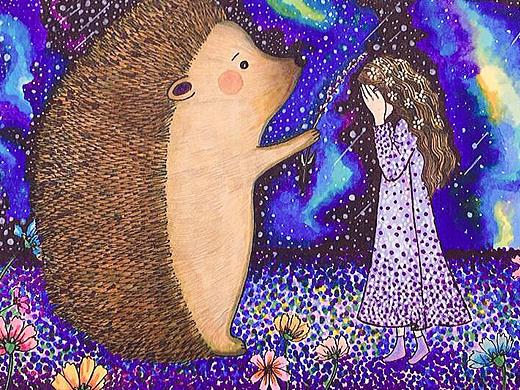 刺猬（个人主页-ZMjQwMTc3MDg=） - 创作习作 - 站酷设计师蘇trouble原创素材 - 站酷ZCOOL