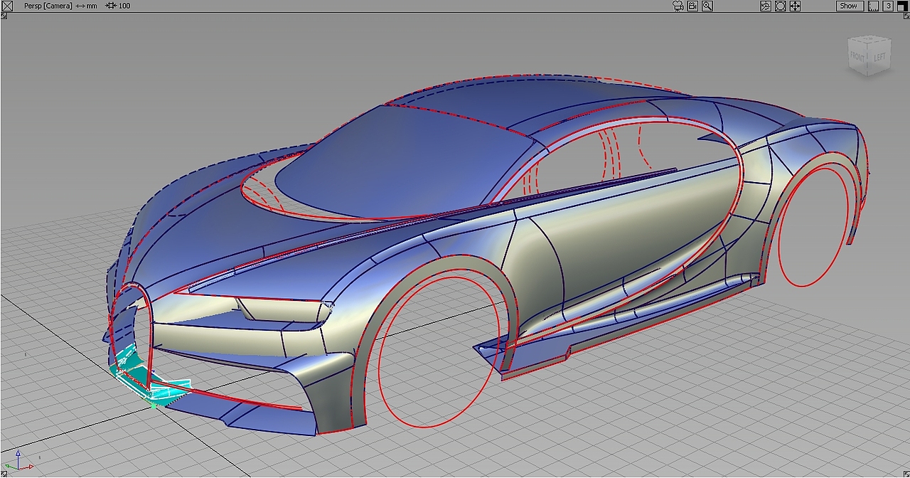 布加迪-chiron“曲线的艺术”--Alias效果图建模教程（图ZOTM3OTUzMjQ=） - 交通工具 - 站酷设计师Adleyou原创素材 - 站酷ZCOOL